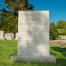 Daniel Chappie James Memorial at Arlington National Cemetery