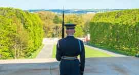 Tomb Guard at Arlington National Cemetery