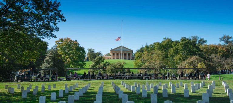 walking tour of arlington national cemetery