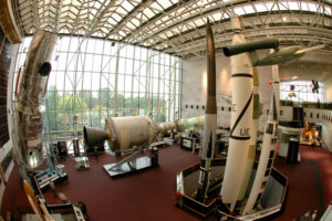 Birdseye View of Air and Space Museum in DC
