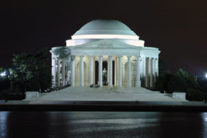 Jefferson Memorial at Night